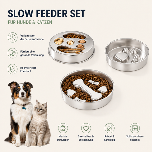 Slow Feeder Set